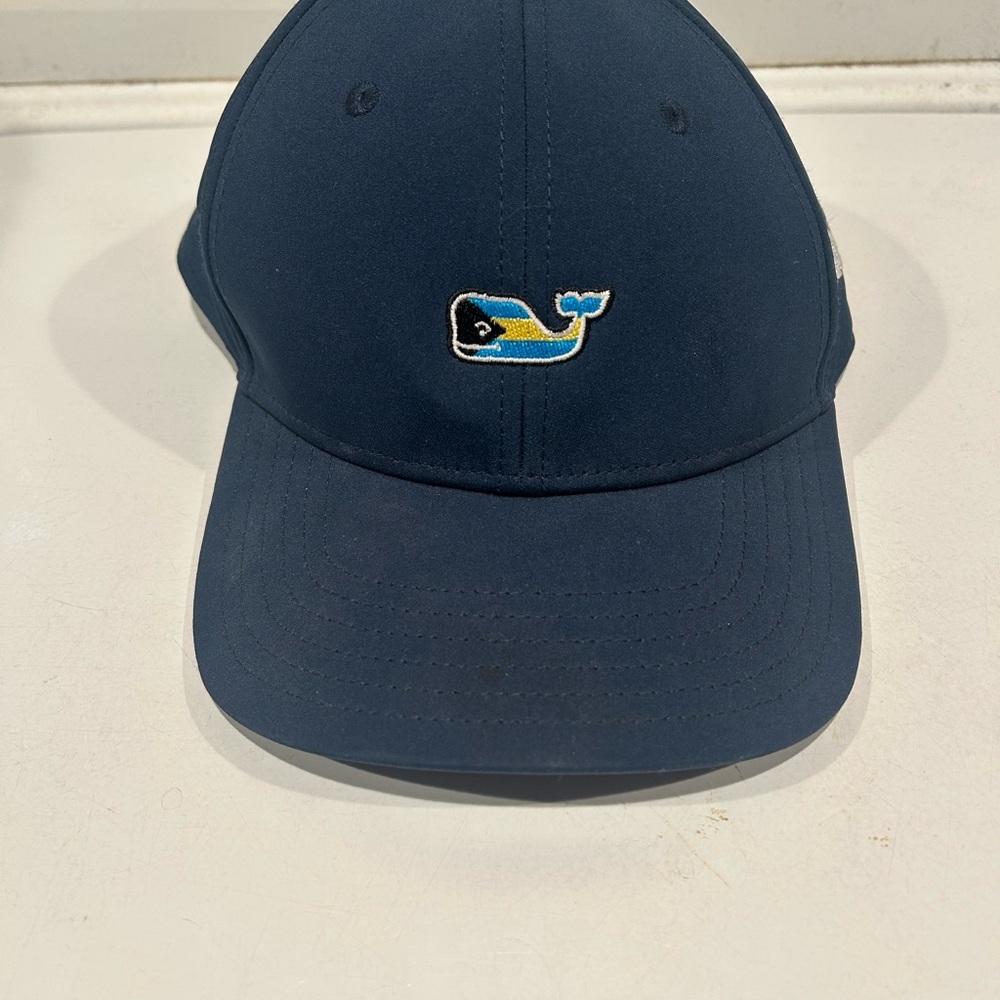 Vineyard Vines Dark Blue Cap with Whale Logo